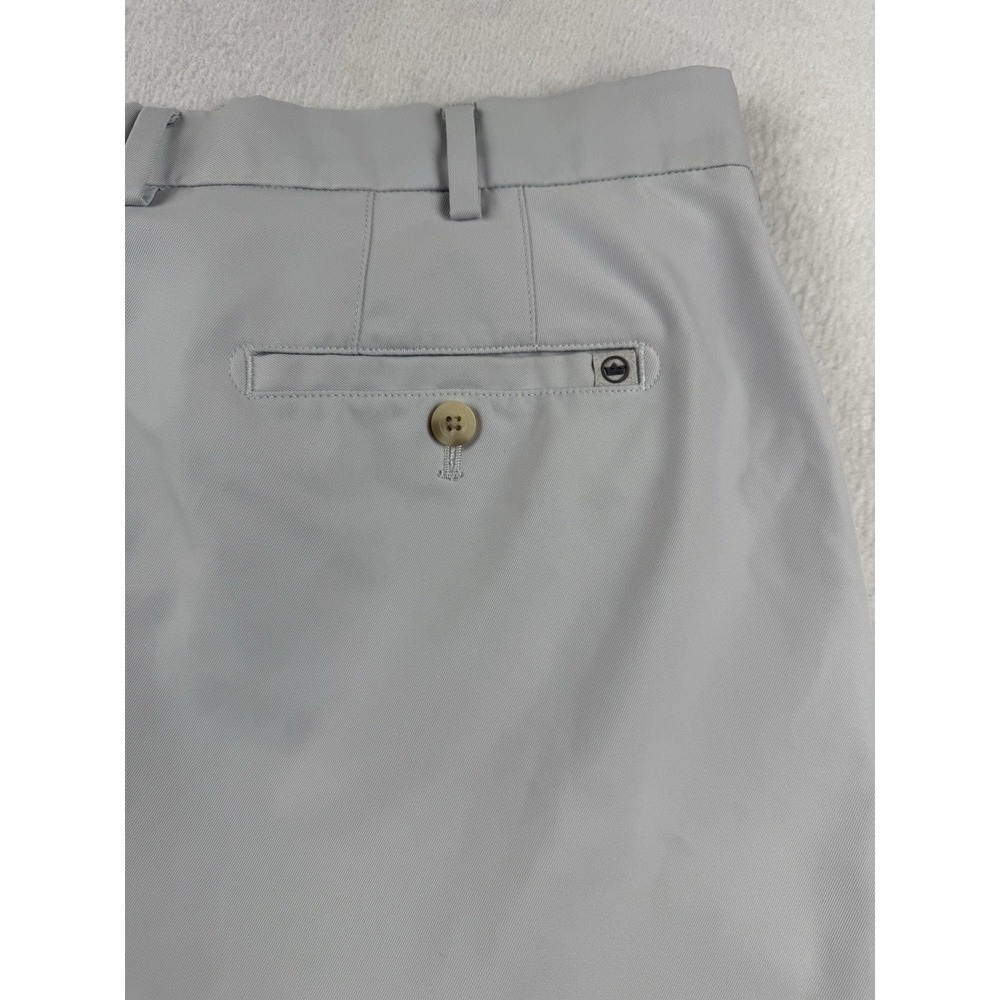 Peter Millar Performance Golf Shorts Mens 40 Gray Casual Summer - Picture 12 of 14